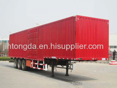 Van Transport Semi - Trailer