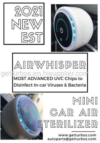 White or Black UV UVC UVA  air sterilizer air purifier AirWhisper for breath safety in small space-Getturbos auto parts