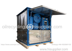 Double Stage Transformer Oil Filtration Machine