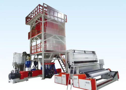 ABA Co-Extrusion Line Twin Head Blown Film Machine