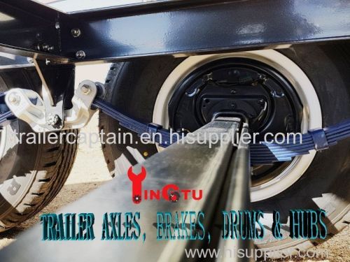 Trailer parts axles brakes drums and hubs