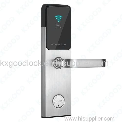 RFID Hotel Apartment Smart Safe Card Front Door Lock KXG-H1