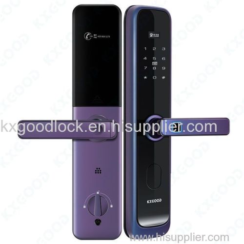 Smart Handle Fingerprint Digital Safe Lock for Home Door KXG-F3