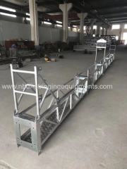Aluminum alloy Working Platform for compression of conductor joints on tower