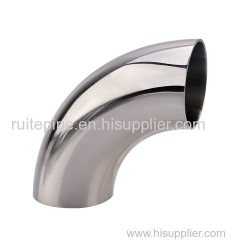 SS304 Stainless Steel Sanitary 90 Degree Bend Fittings Elbow