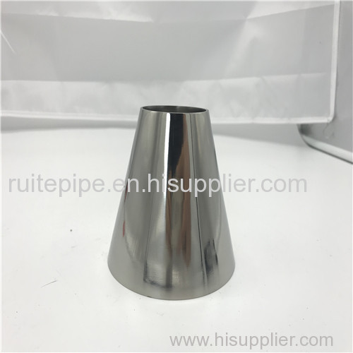 Sanitary stainless steel welded reducer DIN