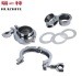 Stainless Steel SS304 Sanitary Triclover Clamp Set