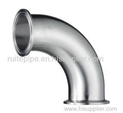 Sanitary Stainless Steel 90 Degree Clamped Elbow