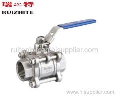 2PC 316 Stainless Steel Ball Valve