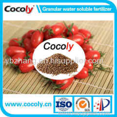 NPK+TE 100% Water Soluble Fertilizer China factory OEM cocoly fertilizer