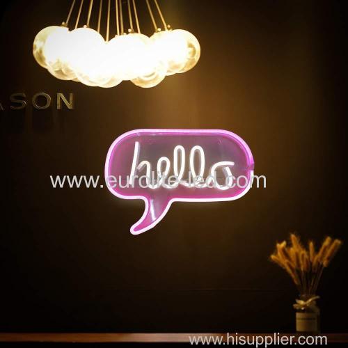 New LED neon back panel full series acrylic transparent back panel neon led back panel neon