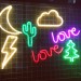 Led Neon Light Colorful Rainbow Neon Sign for Room Home Party Wedding Decoration Xmas Gift Neon Lamp