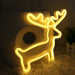 Hot Sale Fancy Christmas Halloween Home Decoration Festival LED Neon Lights Elk Heart Gift Light