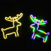 Hot Sale Fancy Christmas Halloween Home Decoration Festival LED Neon Lights Elk Heart Gift Light