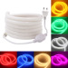 LED Strip 12V SMD2835 Neon Light 320 Round Flexible Home Outdoor s Holiday Waterproof Light Strip