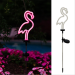 LED Solar Garden Light Simulated Flamingo Lawn Lamp Waterproof Solar Led Lights Outdoor Neon Garden Decoration Landscape