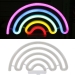 New Product WIFI Bluetooth Rainbow Lights Decoration Intelligent desktop Neon Flexible Lights