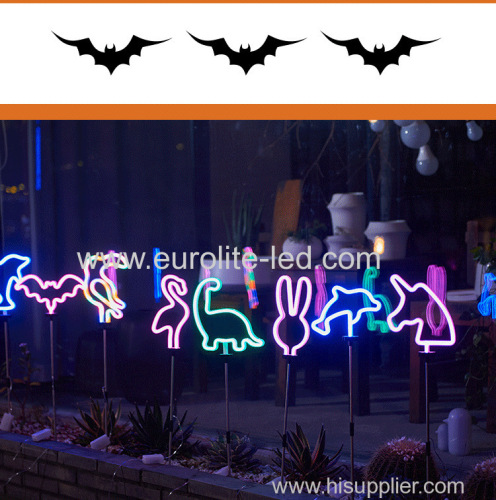 LED Garden Light Simulated Flamingo Lawn Lamp Waterproof Led Lights Outdoor Neon Garden Decoration Landscape Light