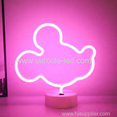 USB Powered Neon LED Night Lamp