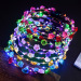 Party Hair Accessories Bridal Shower Bridesmaid Gifts Neon LED Flower Headband