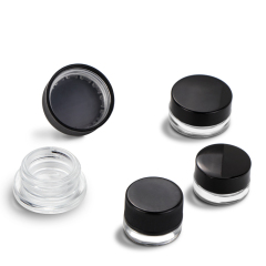 3ml 5ml 7ml glass jar with child resistant cap child proof CBD packaging