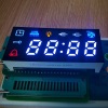 Multicolour ultra bright 4 digit 7 segment led display for oven timer