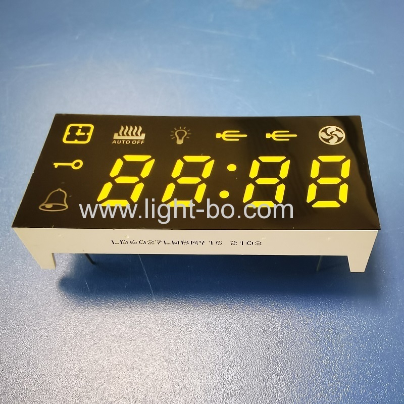 display led a 7 segmenti multicolore ultra luminoso a 4 cifre per timer forno