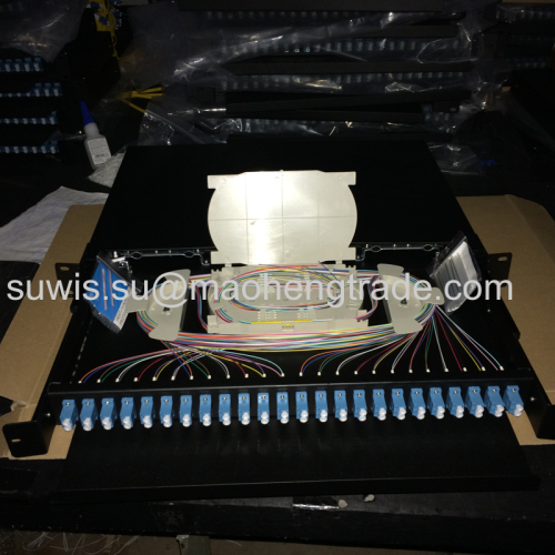 19 inch 1U Optical Distribution Frame/Fiber patch panel
