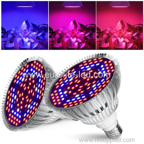 Led Grow Light E27 Bulb Full Spectrum Plant Light Par38 Bulb for Indoor Plants Greenhouse Succulent Flower Light