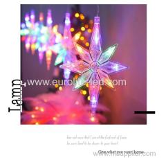 Led Polaris And Star Shaped Curtain Lights Waterproof Fairy Decorative Light For Christmas Wedding Birthday Party Decor