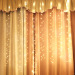 LED Copper Wire Icicle Curtain Lights USB With Remote Fairy Lights String Garland For Wedding Party Curtain Decor