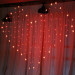 Valentine's Day Led Icicle USB Remote Control 128leds Party Holiday Indoor Decoration Love Curtain String Light