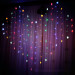 Valentine's Day Fairy Led Love Curtain For Holiday Wedding Curtain String Light