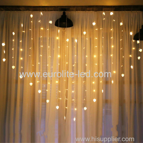 Valentine's Day Fairy Led Love Curtain For Holiday Wedding Curtain String Light