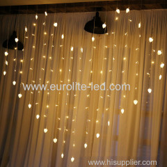 Valentine's Day Fairy Led Love Curtain For Holiday Wedding Curtain String Light