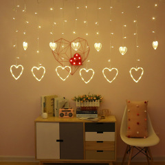 Valentine's Day Fairy Led Love Curtain For Holiday Wedding Decoration String Light