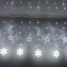 LED snowflake curtain light copper wire light decoration wedding festival atmosphere light girl room romantic