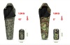 Camo fabric sleeping bag