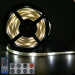 RGB+W 3000K Dimmable Flexible LED Strip Lights with Remote Control