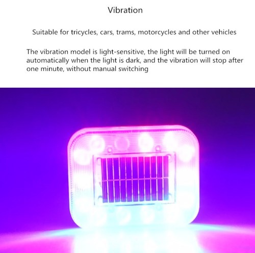 Magnetron Solar Flashing Light Truck Anti-Chasing Warning Side Wiring-Free LED Car Truck Tail Light