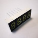 4 Digit small display;0.25" clock display;white clock display;small clock display;4 digit 0.25" white