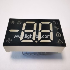 Ultra Red / Pure Green Dual Digit 7 Segment LED Display with minus sign for Refrigerator Controller