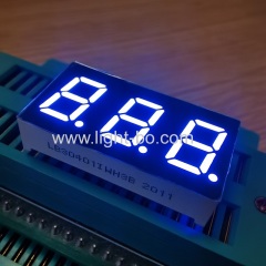 Ultra bright white 0.4inch Triple Digit 7 Segment LED Display common anode for Temperature indicator
