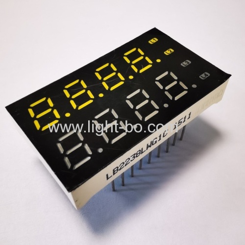 OEM Ultra white & Pure Green 7mm 8 digit seven segment led display for instrument panel