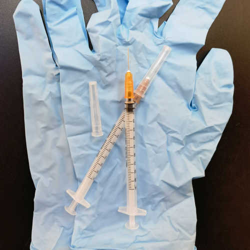 Syringe with Luer Lock Without Needle