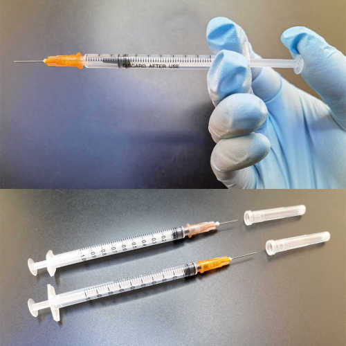 Syringe with Luer Lock Without Needle