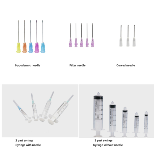 CE&ISO Approved Medical Injection Syringe with Needle