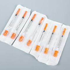 Latex Free 1ml Disposable Insulin Syringe