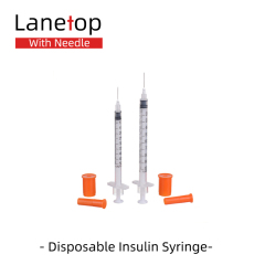 Latex Free 1ml Disposable Insulin Syringe