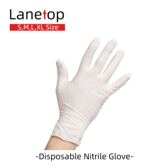 Disposable Black/White/Blue Examination Nitrile Gloves with Ce/ISO
